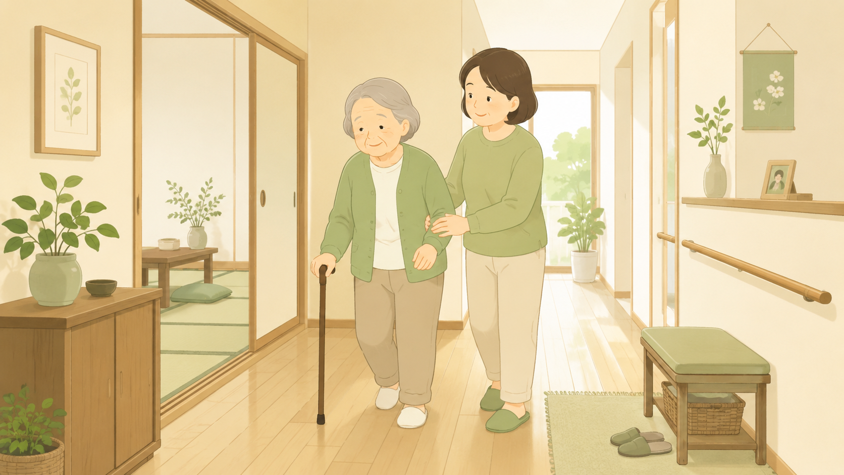 高齢の親の転倒を防ぐ｜家の中の危険ポイントと今日からできる対策
