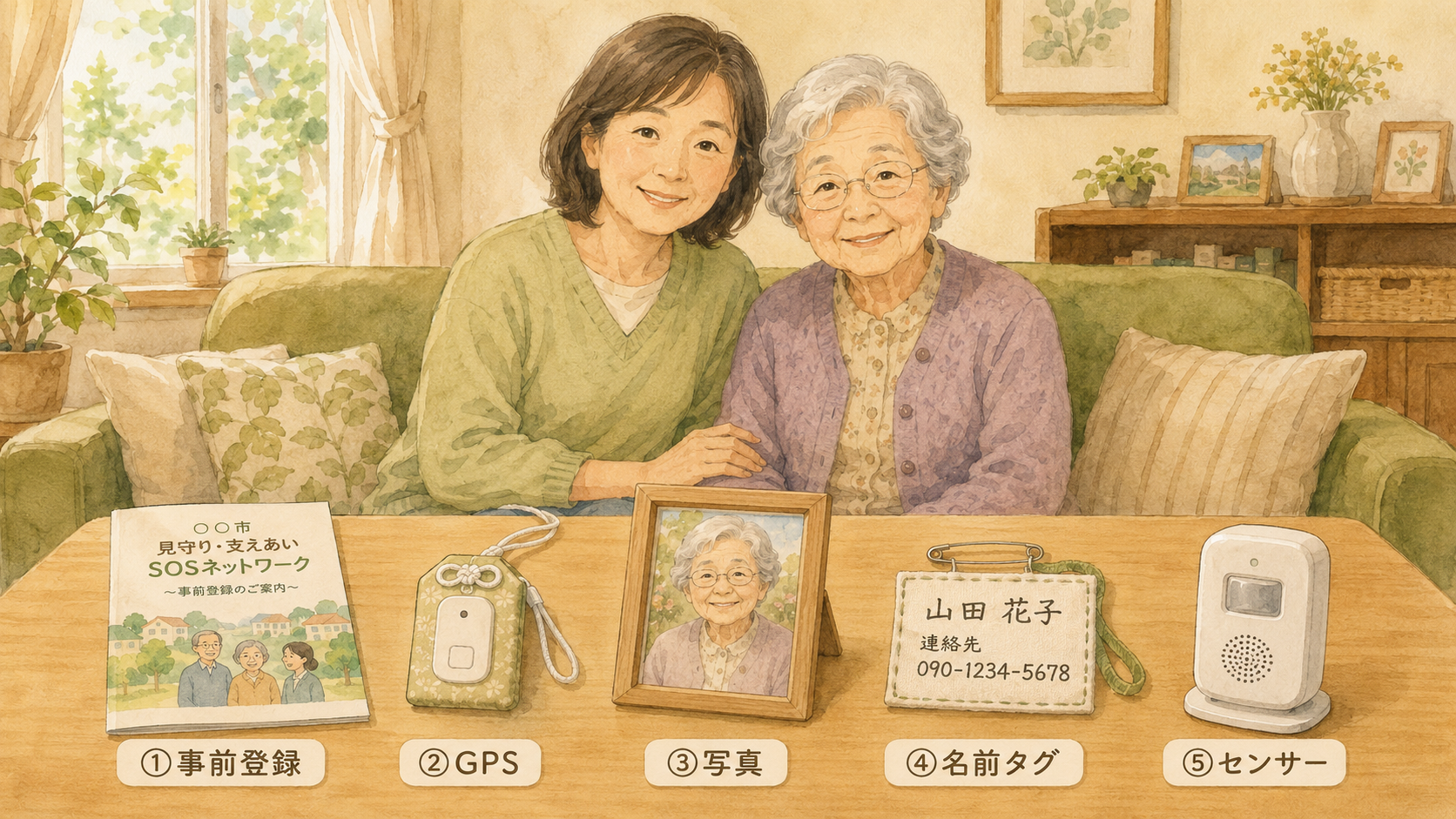 今日からできる5つの備え