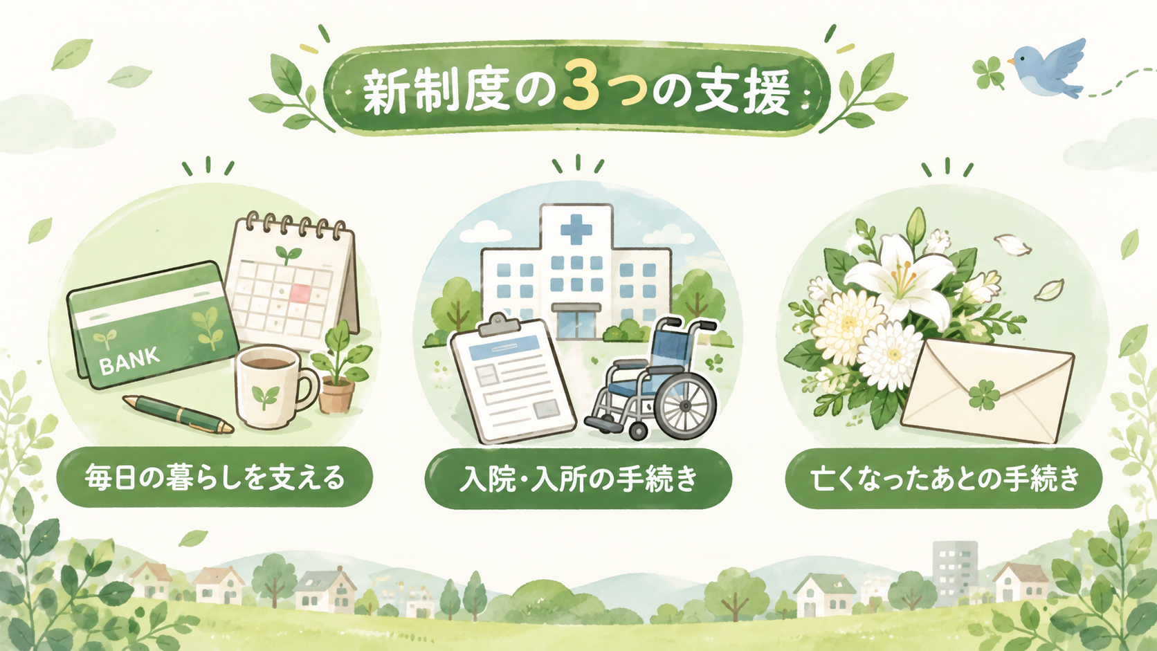 身寄りのない高齢者への支援はどう変わる？老後を支える新制度を2027年施行までにやさしく解説