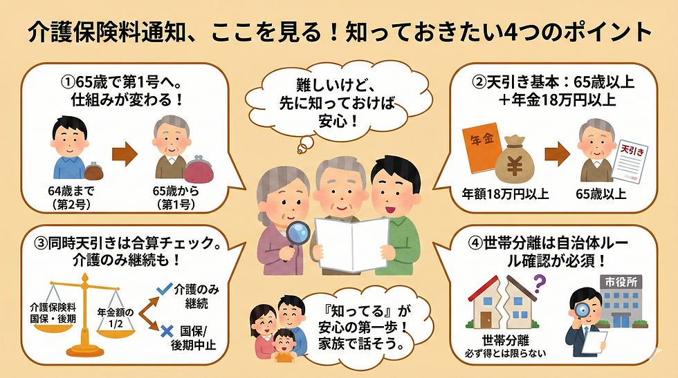 65歳からの介護保険料