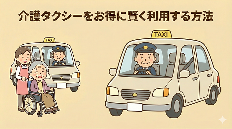 介護タクシー　お得に賢く使う
